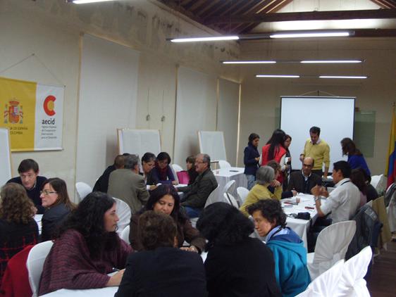 Participantes en el taller. Benavente, A.  Archivo CNCR2012