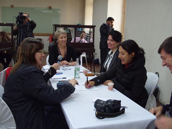 Participantes del Seminario. Benavente, A. 2012. Archivo CNCR